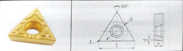 Inserto TCMT 2(1.5)1-MM // TCMT 110204-MM GM1125