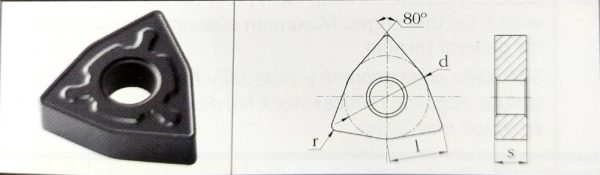 Inserto WNMG 432-HK // WNMG 080408-HK GK1125